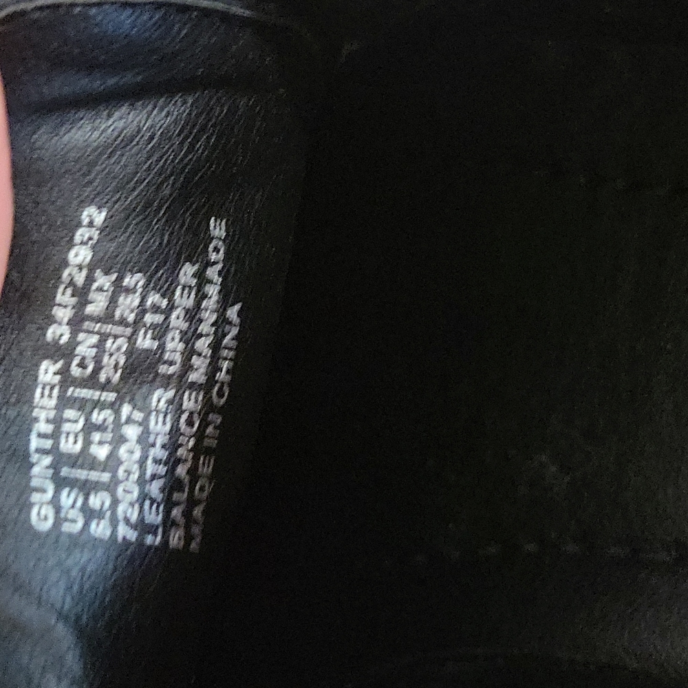 Calvin Klein Men's Black Leather Dress Shoes Size 8.5 (Like New) - Picture 8 of 10